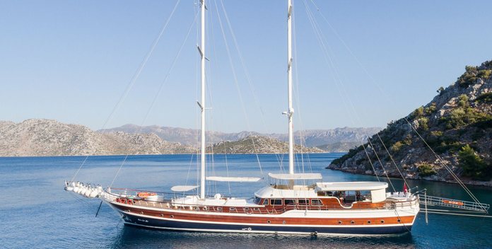 Halcon Del Mar yacht charter Bozburun Shipyard Motor/Sailer Yacht