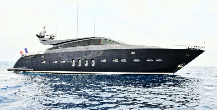 Dark Knight yacht charter Leopard Motor Yacht
