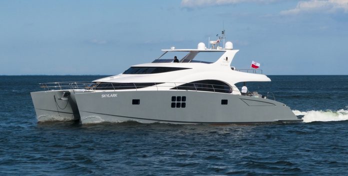 Skylark yacht charter Sunreef Yachts Motor Yacht