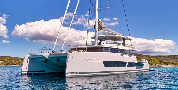 N                     Ad Astra yacht charter Fountaine Pajot Motor/Sailer Yacht