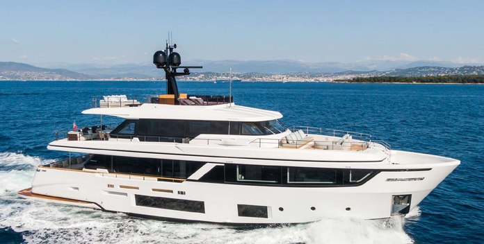 Mrs L yacht charter Custom Line Motor Yacht