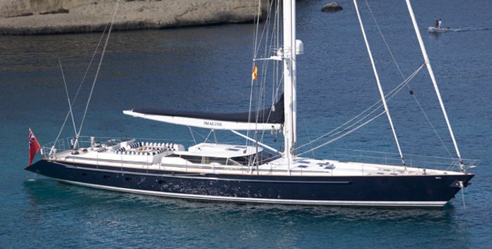 Imagine yacht charter Alloy Yachts Sail Yacht