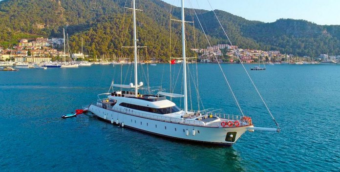 Queen of Makri yacht charter Custom Sail Yacht