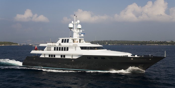 Cyan yacht charter Codecasa Motor Yacht