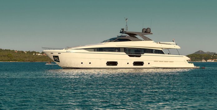 Damari yacht charter Ferretti Yachts Motor Yacht