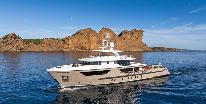 Amika yacht charter Sanlorenzo Motor Yacht