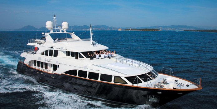 Sea Bluez yacht charter Benetti Motor Yacht