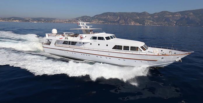 Nauta Teaser yacht charter Baglietto Motor Yacht