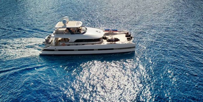 Crazy Horse yacht charter Lagoon Motor Yacht