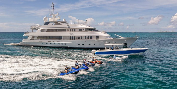 N                     Kefi yacht charter Christensen Motor Yacht