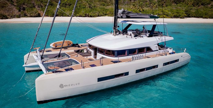 Aeolus yacht charter Lagoon Sail Yacht