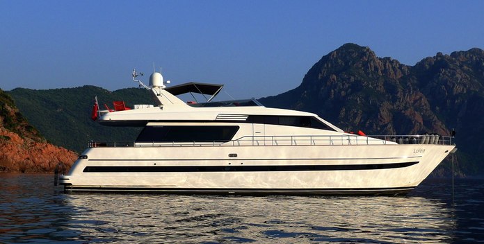 Lolea yacht charter Sanlorenzo Motor Yacht