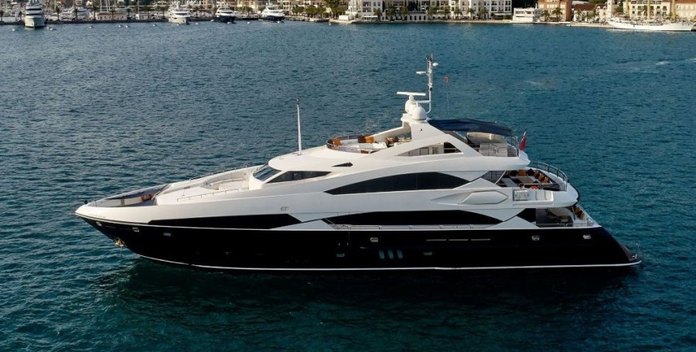 Andromeda yacht charter Sunseeker Motor Yacht