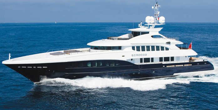 Sirocco yacht charter Heesen Motor Yacht