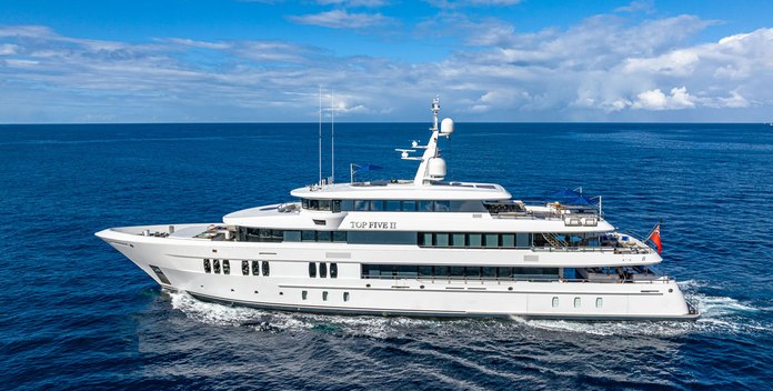 Top Five II yacht charter Royal Hakvoort Motor Yacht