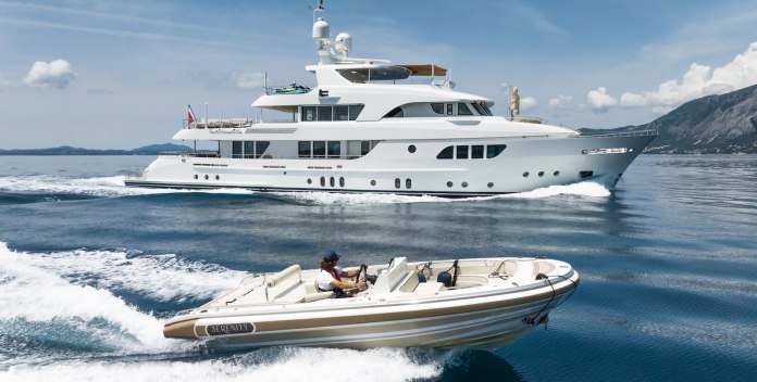 N                     Serenity yacht charter Moonen Motor Yacht