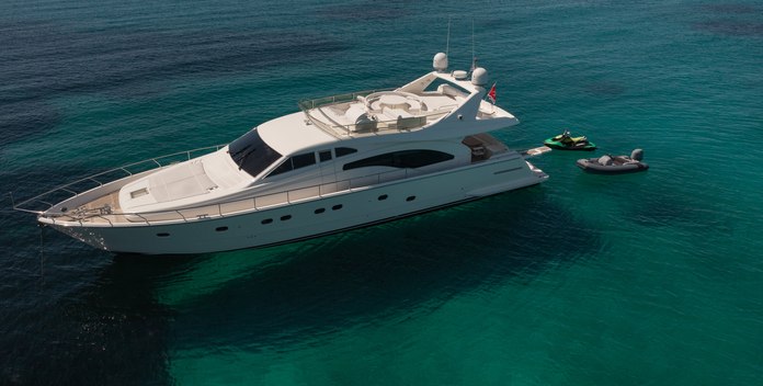 Simply Brilliant yacht charter Ferretti Yachts Motor Yacht