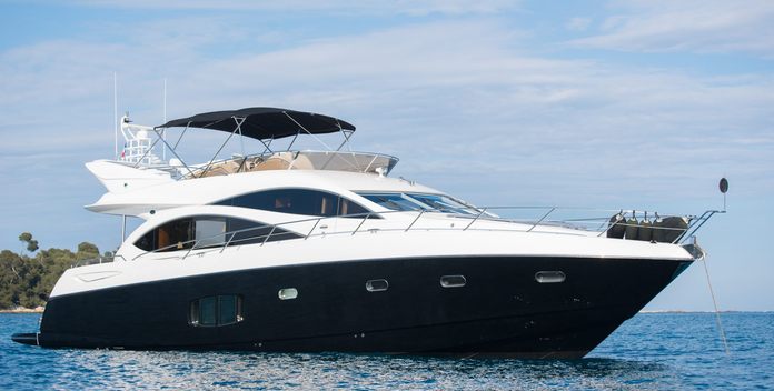 Lazy P yacht charter Sunseeker Motor Yacht