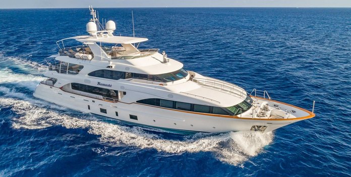 Namaste yacht charter Benetti Motor Yacht