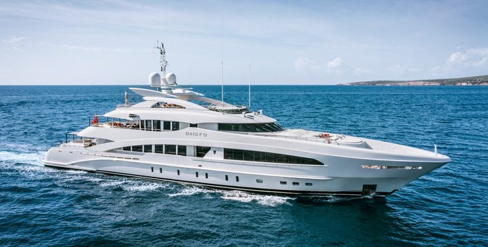 Daisy D yacht charter Heesen Motor Yacht