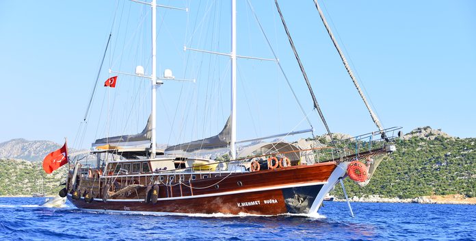 K Mehmet Bugra yacht charter Custom Sail Yacht