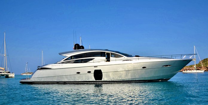 Sensation yacht charter Pershing Motor Yacht