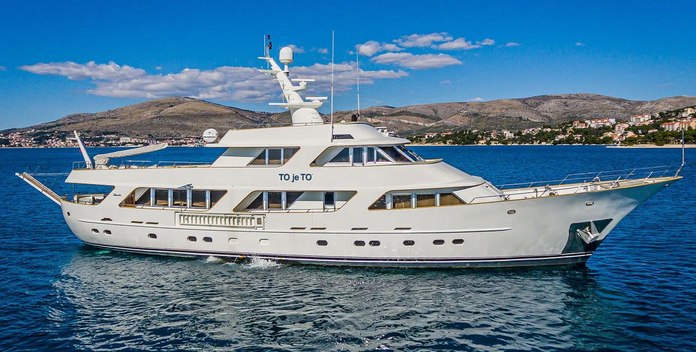 To Je To yacht charter Benetti Motor Yacht