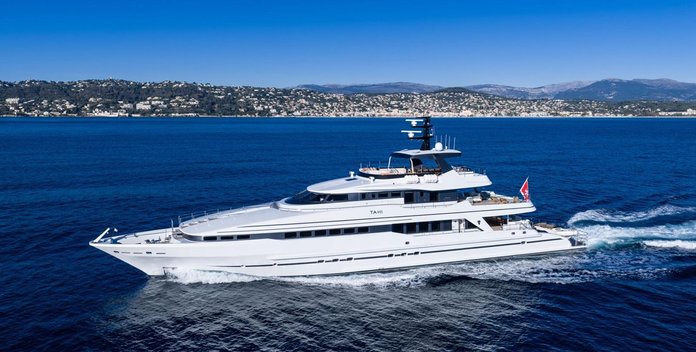 Tahi yacht charter Heesen Motor Yacht