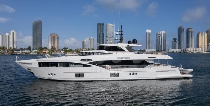 Santosh yacht charter Gulf Craft Motor Yacht