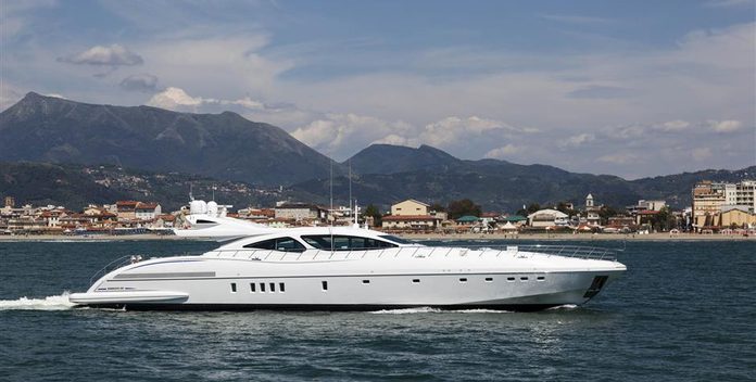 Crazy yacht charter Overmarine Motor Yacht