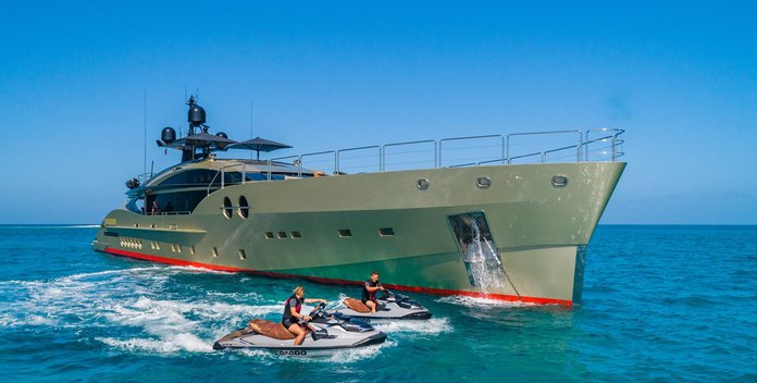 DB9 yacht charter Palmer Johnson Motor Yacht