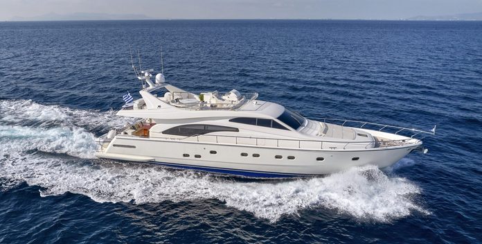 Miren yacht charter Ferretti Yachts Motor Yacht