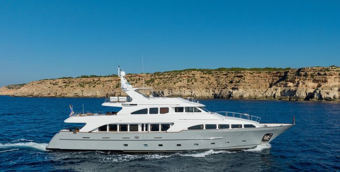 Loulou yacht charter Benetti Motor Yacht