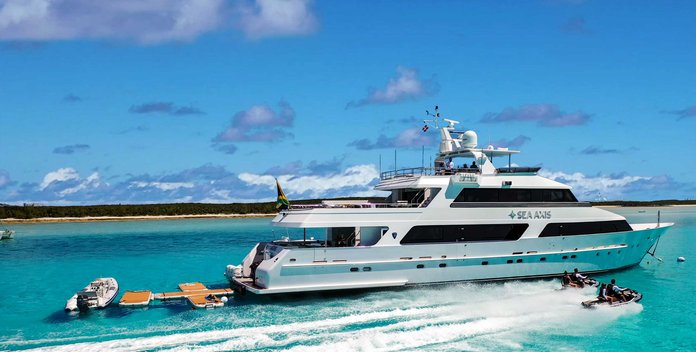 Sea Axis yacht charter Heesen Motor Yacht