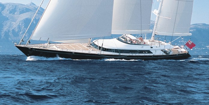 Betty Boop yacht charter Perini Navi Sail Yacht