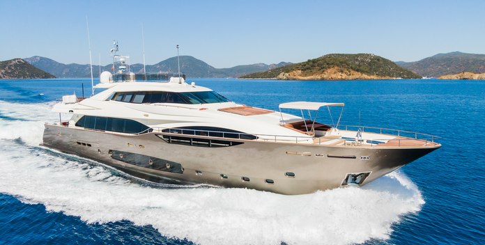 Thalyssa yacht charter Custom Line Motor Yacht