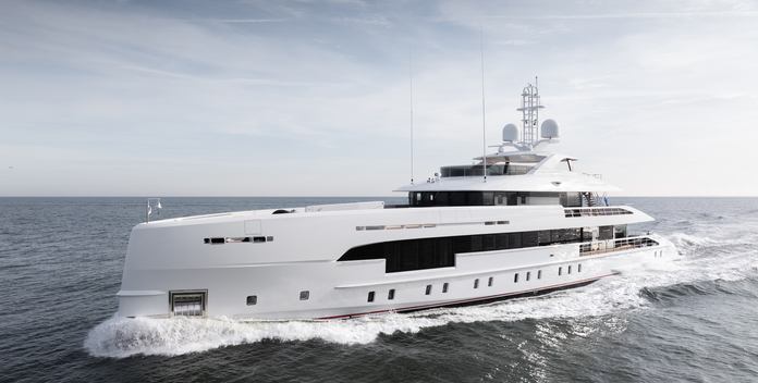 Orion yacht charter Heesen Motor Yacht