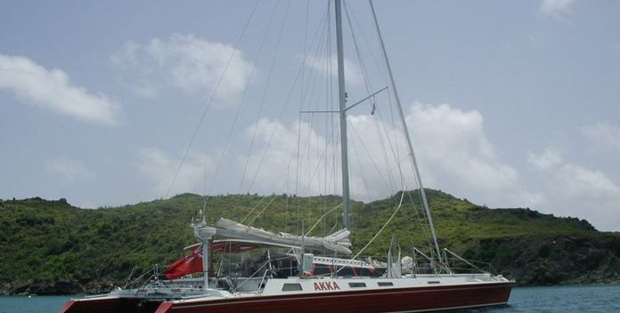 Akka yacht charter Custom Sail Yacht