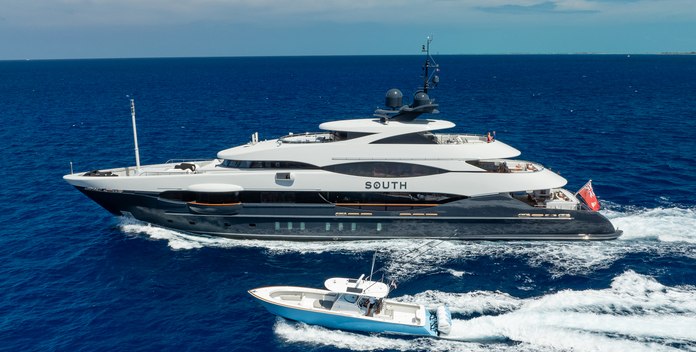 South yacht charter Heesen Motor Yacht