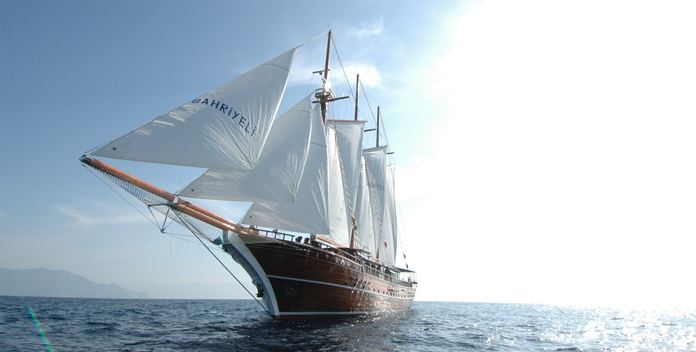 Bahriyeli C yacht charter Custom Sail Yacht