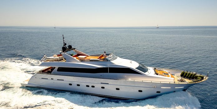 N                     C-Rock yacht charter Tecnomar Motor Yacht