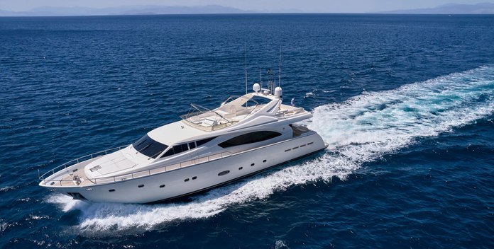 Estia Yi yacht charter Ferretti Yachts Motor Yacht