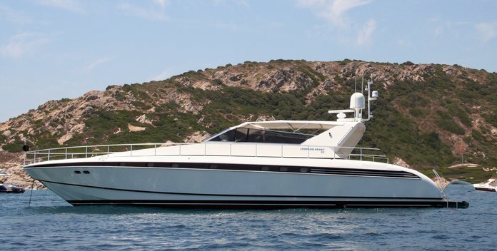 Eden Erina yacht charter Leopard Motor Yacht