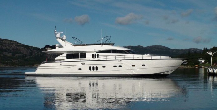 Anne Viking yacht charter Princess Motor Yacht