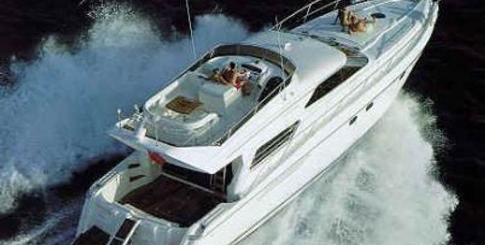 Livin Wright yacht charter Viking Yachts Motor Yacht