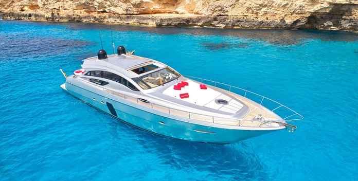 Legendary yacht charter Pershing Motor Yacht