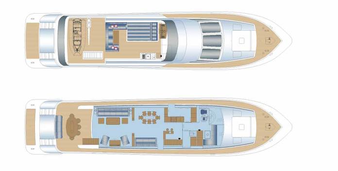 Gioe I yacht charter Tecnomar Motor Yacht