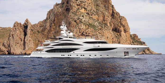 Illusion V yacht charter Benetti Motor Yacht