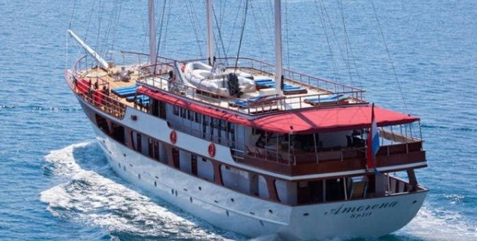 Amorena yacht charter Custom Motor/Sailer Yacht