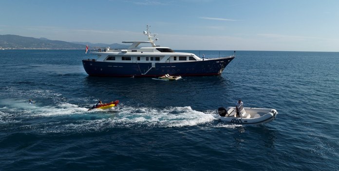 Don Ciro yacht charter Benetti Sail Division Motor Yacht